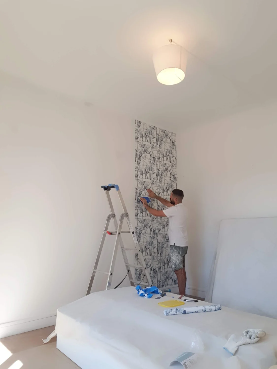 Chambre anthracite — Peinture & couleur, ADP Marseille