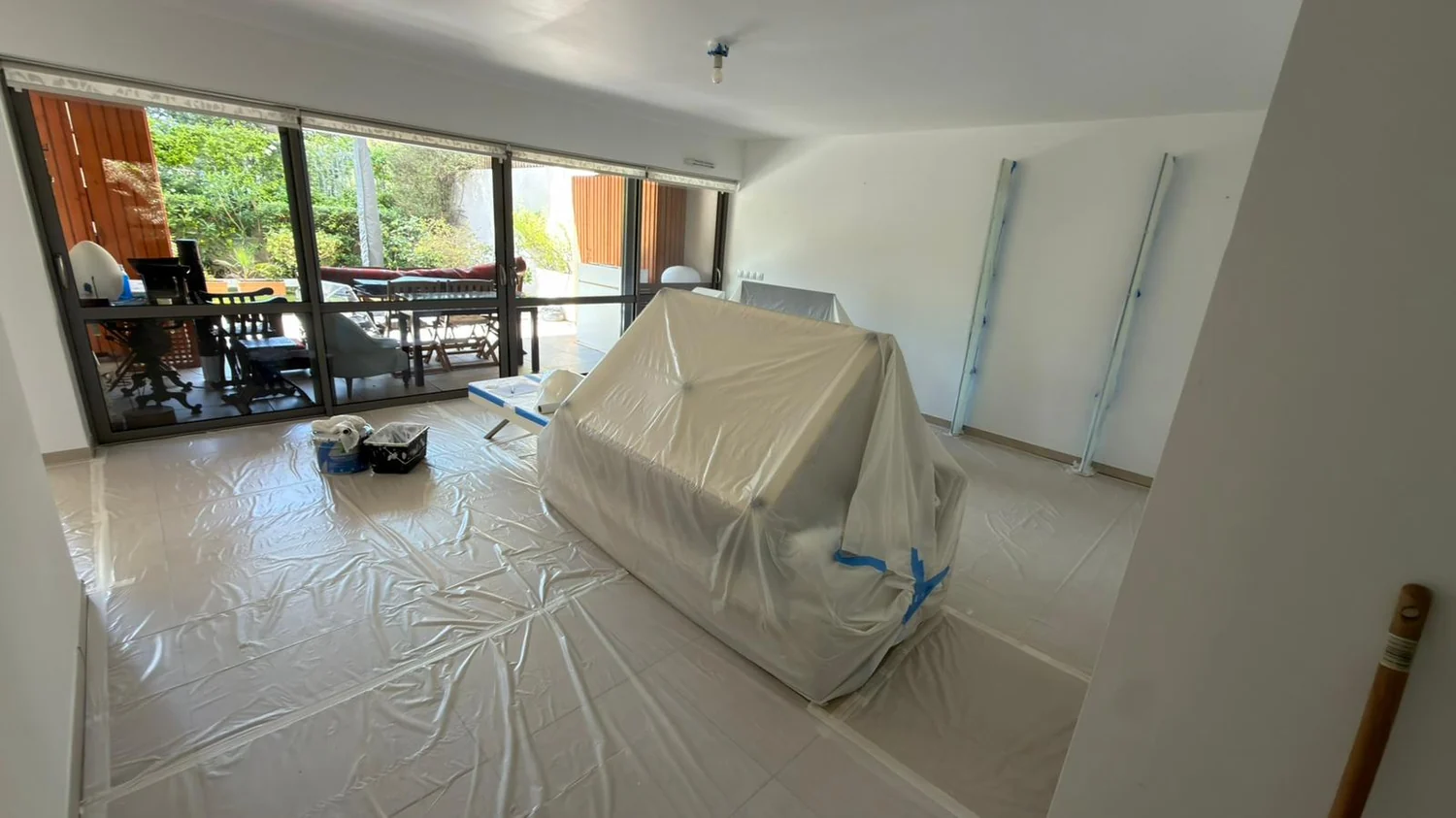 Mise sous bâche — Le savoir-faire, ADP Marseille